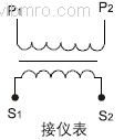 MES-0.66型户内,全封闭,塑壳式电流互感器产品接线图